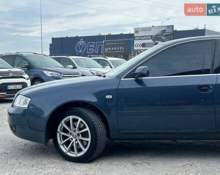 Синий Ауди А6, объемом двигателя 2.5 л и пробегом 261 тыс. км за 5290 $, фото 1 на Automoto.ua