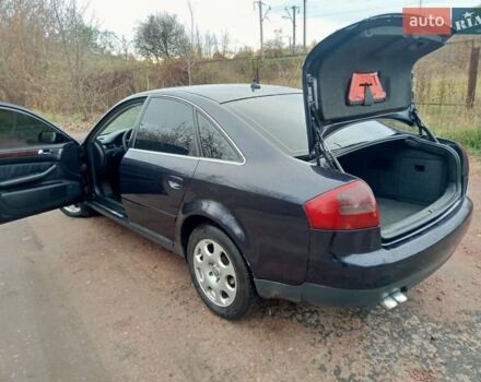 Синий Ауди А6, объемом двигателя 2.5 л и пробегом 384 тыс. км за 4950 $, фото 12 на Automoto.ua