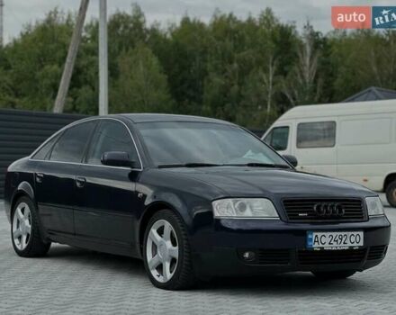 Синий Ауди А6, объемом двигателя 2.5 л и пробегом 366 тыс. км за 5000 $, фото 4 на Automoto.ua