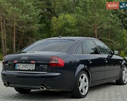 Синий Ауди А6, объемом двигателя 2.5 л и пробегом 366 тыс. км за 5000 $, фото 1 на Automoto.ua