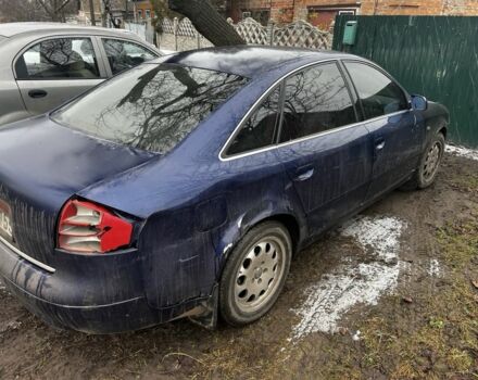 Синий Ауди А6, объемом двигателя 2.5 л и пробегом 300 тыс. км за 2000 $, фото 1 на Automoto.ua