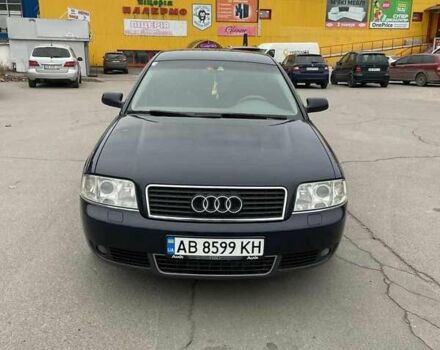 Синий Ауди А6, объемом двигателя 2.5 л и пробегом 390 тыс. км за 5500 $, фото 4 на Automoto.ua