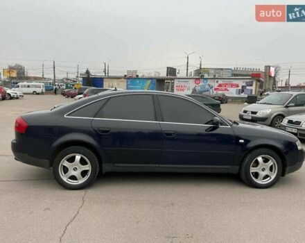 Синий Ауди А6, объемом двигателя 2.5 л и пробегом 390 тыс. км за 5500 $, фото 3 на Automoto.ua