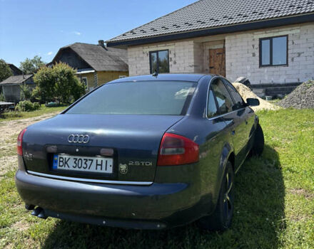 Синий Ауди А6, объемом двигателя 2.5 л и пробегом 407 тыс. км за 3550 $, фото 2 на Automoto.ua