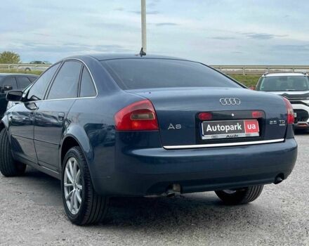 Синий Ауди А6, объемом двигателя 2.5 л и пробегом 261 тыс. км за 5290 $, фото 2 на Automoto.ua