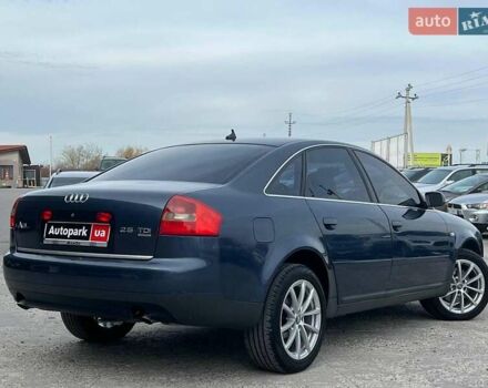 Синий Ауди А6, объемом двигателя 2.5 л и пробегом 261 тыс. км за 5290 $, фото 6 на Automoto.ua