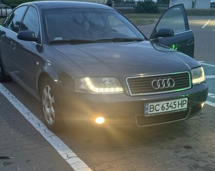 Синий Ауди А6, объемом двигателя 2.4 л и пробегом 242 тыс. км за 4012 $, фото 2 на Automoto.ua
