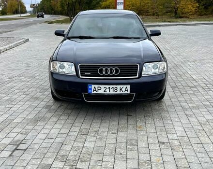 Синий Ауди А6, объемом двигателя 2.4 л и пробегом 373 тыс. км за 3700 $, фото 1 на Automoto.ua
