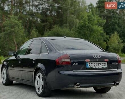 Синий Ауди А6, объемом двигателя 2.5 л и пробегом 366 тыс. км за 5000 $, фото 6 на Automoto.ua