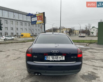 Синий Ауди А6, объемом двигателя 1.9 л и пробегом 424 тыс. км за 6500 $, фото 5 на Automoto.ua