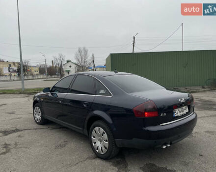 Синий Ауди А6, объемом двигателя 1.9 л и пробегом 424 тыс. км за 6500 $, фото 3 на Automoto.ua