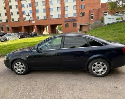 Синий Ауди А6, объемом двигателя 2.5 л и пробегом 338 тыс. км за 1850 $, фото 1 на Automoto.ua