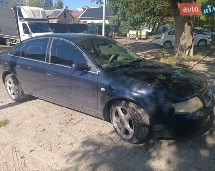 Синий Ауди А6, объемом двигателя 2.5 л и пробегом 368 тыс. км за 5500 $, фото 2 на Automoto.ua