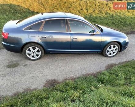 Синий Ауди А6, объемом двигателя 3 л и пробегом 370 тыс. км за 7500 $, фото 2 на Automoto.ua