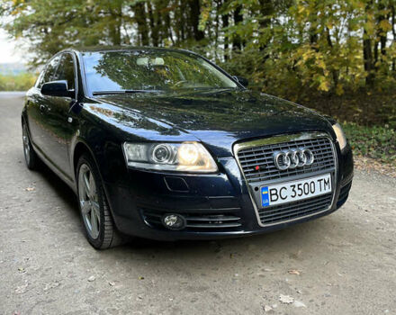 Синий Ауди А6, объемом двигателя 2.97 л и пробегом 360 тыс. км за 9500 $, фото 1 на Automoto.ua