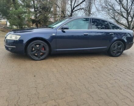 Синий Ауди А6, объемом двигателя 3 л и пробегом 416 тыс. км за 6000 $, фото 3 на Automoto.ua