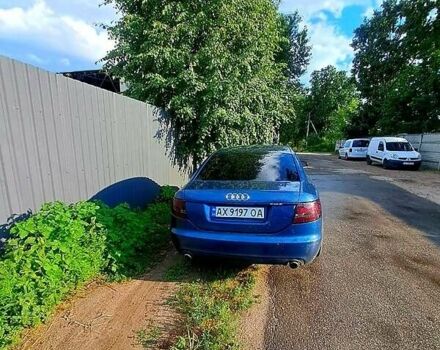 Синий Ауди А6, объемом двигателя 2.4 л и пробегом 314 тыс. км за 7000 $, фото 7 на Automoto.ua