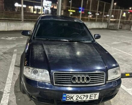 Синий Ауди А6, объемом двигателя 2.5 л и пробегом 366 тыс. км за 2999 $, фото 1 на Automoto.ua