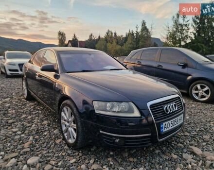 Синий Ауди А6, объемом двигателя 3 л и пробегом 345 тыс. км за 6850 $, фото 3 на Automoto.ua