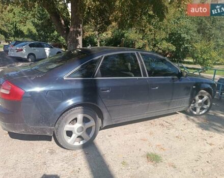 Синий Ауди А6, объемом двигателя 2.5 л и пробегом 368 тыс. км за 5500 $, фото 4 на Automoto.ua