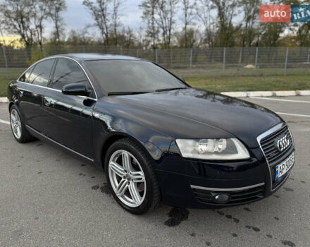 Ауді А6 2004 у Запоріжжя на Automoto.ua Синій Ауді А6, об'ємом двигуна 3 л та пробігом 404 тис. км за 7800 $, фото 4 на Automoto.ua