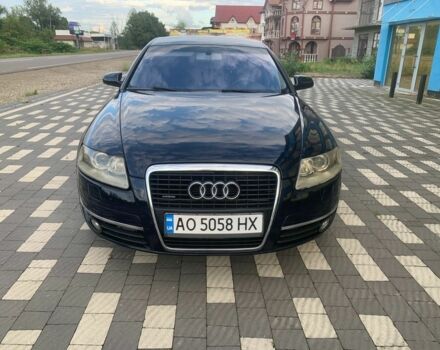 Синий Ауди А6, объемом двигателя 3 л и пробегом 300 тыс. км за 6500 $, фото 2 на Automoto.ua