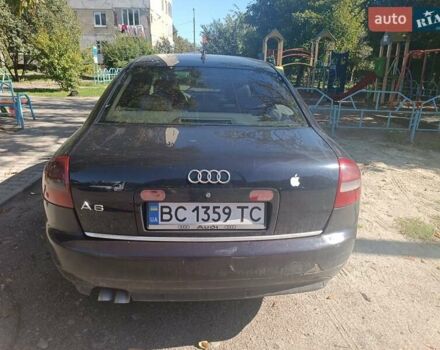 Синий Ауди А6, объемом двигателя 2.5 л и пробегом 368 тыс. км за 5500 $, фото 1 на Automoto.ua