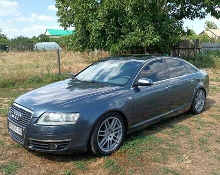 Синий Ауди А6, объемом двигателя 4.2 л и пробегом 250 тыс. км за 8000 $, фото 2 на Automoto.ua
