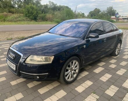 Синий Ауди А6, объемом двигателя 3 л и пробегом 300 тыс. км за 6500 $, фото 1 на Automoto.ua