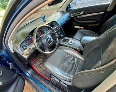 Синий Ауди А6, объемом двигателя 2.4 л и пробегом 314 тыс. км за 7000 $, фото 4 на Automoto.ua
