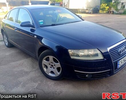 Ауди А6 2004 в Черкассах на Automoto.ua Синий Ауди А6, объемом двигателя 3 л и пробегом 350 тыс. км за 7000 $, фото 1 на Automoto.ua