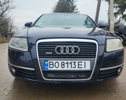 Синий Ауди А6, объемом двигателя 3 л и пробегом 416 тыс. км за 6000 $, фото 1 на Automoto.ua