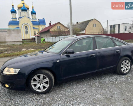 Синий Ауди А6, объемом двигателя 2 л и пробегом 300 тыс. км за 3350 $, фото 3 на Automoto.ua