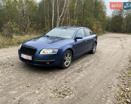 Синій Ауді А6, об'ємом двигуна 3 л та пробігом 300 тис. км за 3850 $, фото 1 на Automoto.ua