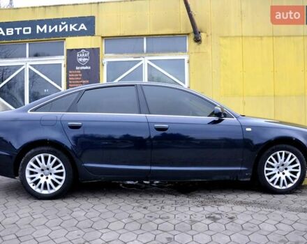 Синий Ауди А6, объемом двигателя 3 л и пробегом 358 тыс. км за 6500 $, фото 5 на Automoto.ua