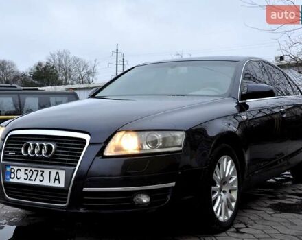 Синий Ауди А6, объемом двигателя 3 л и пробегом 358 тыс. км за 6500 $, фото 2 на Automoto.ua