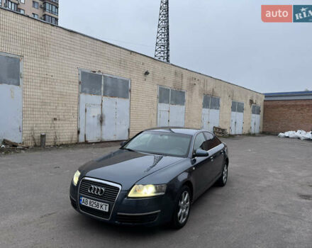 Синий Ауди А6, объемом двигателя 2.4 л и пробегом 379 тыс. км за 5300 $, фото 1 на Automoto.ua