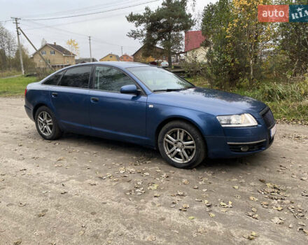 Синій Ауді А6, об'ємом двигуна 3 л та пробігом 300 тис. км за 3850 $, фото 2 на Automoto.ua