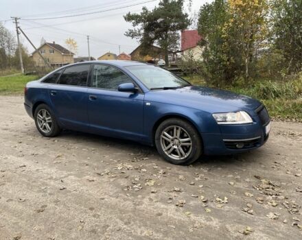 Синий Ауди А6, объемом двигателя 3 л и пробегом 300 тыс. км за 3850 $, фото 2 на Automoto.ua
