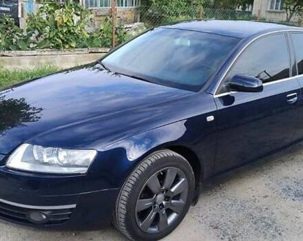 Синий Ауди А6, объемом двигателя 2.4 л и пробегом 240 тыс. км за 6800 $, фото 2 на Automoto.ua