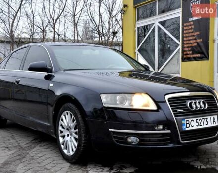 Синий Ауди А6, объемом двигателя 3 л и пробегом 358 тыс. км за 6500 $, фото 4 на Automoto.ua