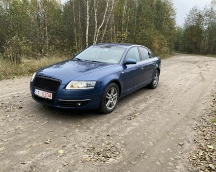 Синий Ауди А6, объемом двигателя 3 л и пробегом 300 тыс. км за 3850 $, фото 1 на Automoto.ua
