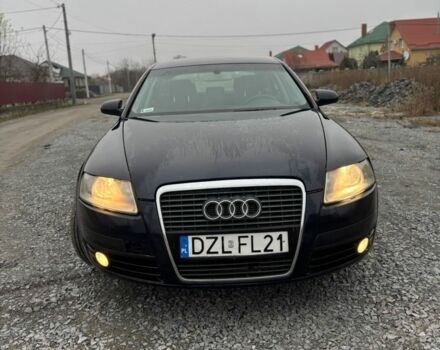Синий Ауди А6, объемом двигателя 2 л и пробегом 300 тыс. км за 3350 $, фото 1 на Automoto.ua
