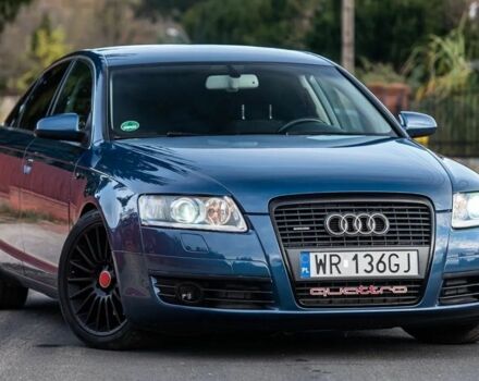 Синий Ауди А6, объемом двигателя 3 л и пробегом 260 тыс. км за 2200 $, фото 2 на Automoto.ua