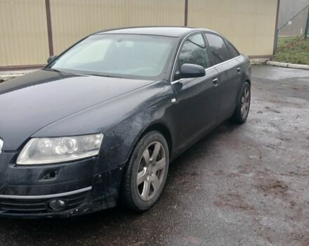 Синий Ауди А6, объемом двигателя 3 л и пробегом 352 тыс. км за 3700 $, фото 1 на Automoto.ua