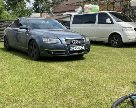 Синий Ауди А6, объемом двигателя 2.98 л и пробегом 247 тыс. км за 9200 $, фото 4 на Automoto.ua