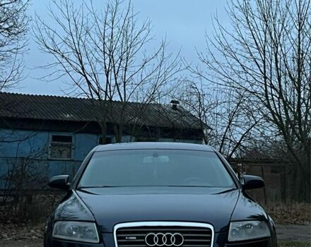 Синий Ауди А6, объемом двигателя 3 л и пробегом 320 тыс. км за 4500 $, фото 1 на Automoto.ua