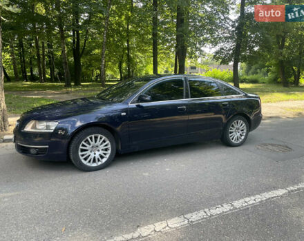 Синий Ауди А6, объемом двигателя 2.7 л и пробегом 277 тыс. км за 8200 $, фото 3 на Automoto.ua