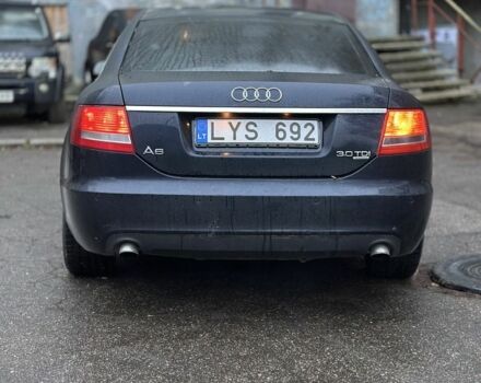 Синий Ауди А6, объемом двигателя 3 л и пробегом 300 тыс. км за 3800 $, фото 4 на Automoto.ua