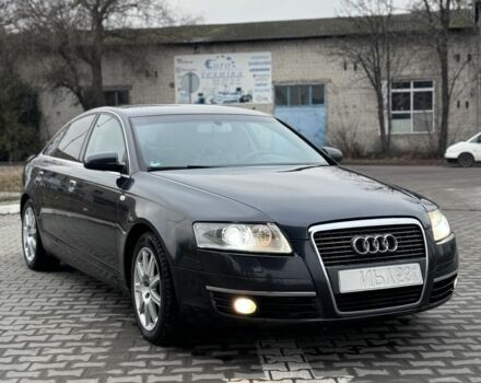Синий Ауди А6, объемом двигателя 3 л и пробегом 327 тыс. км за 4400 $, фото 2 на Automoto.ua
